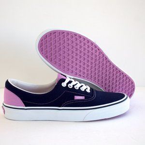 Vans era heel pop blue sneaker shoes violet new